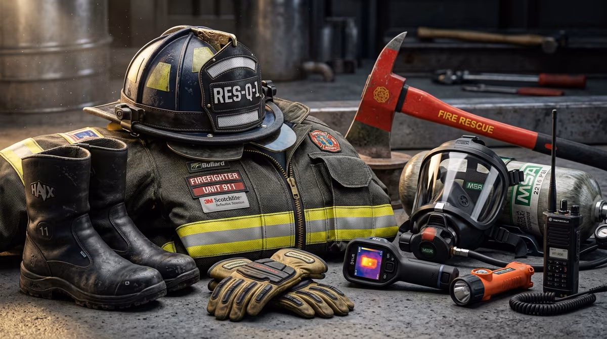 Globe, Lion Apparel y PBI: Marcas de FIREFIGHTER México